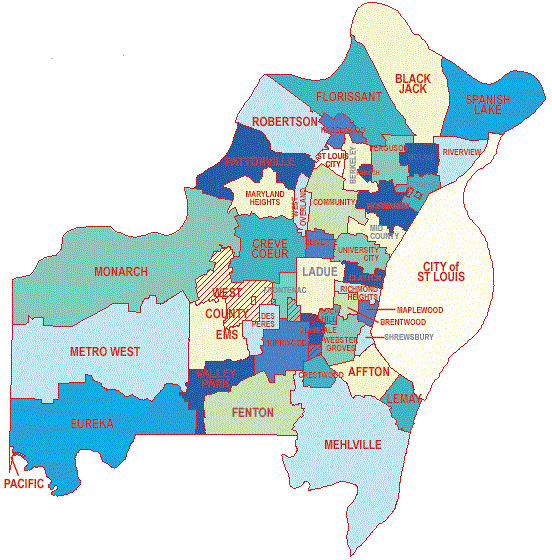 St Louis County School District Map - Lila Shelba